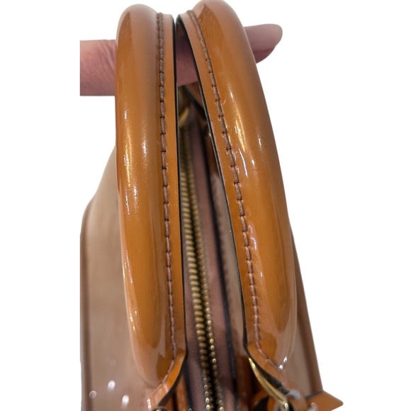 Louis Vuitton Alma BB Vernis Rose Velours - Picture 6 of 10